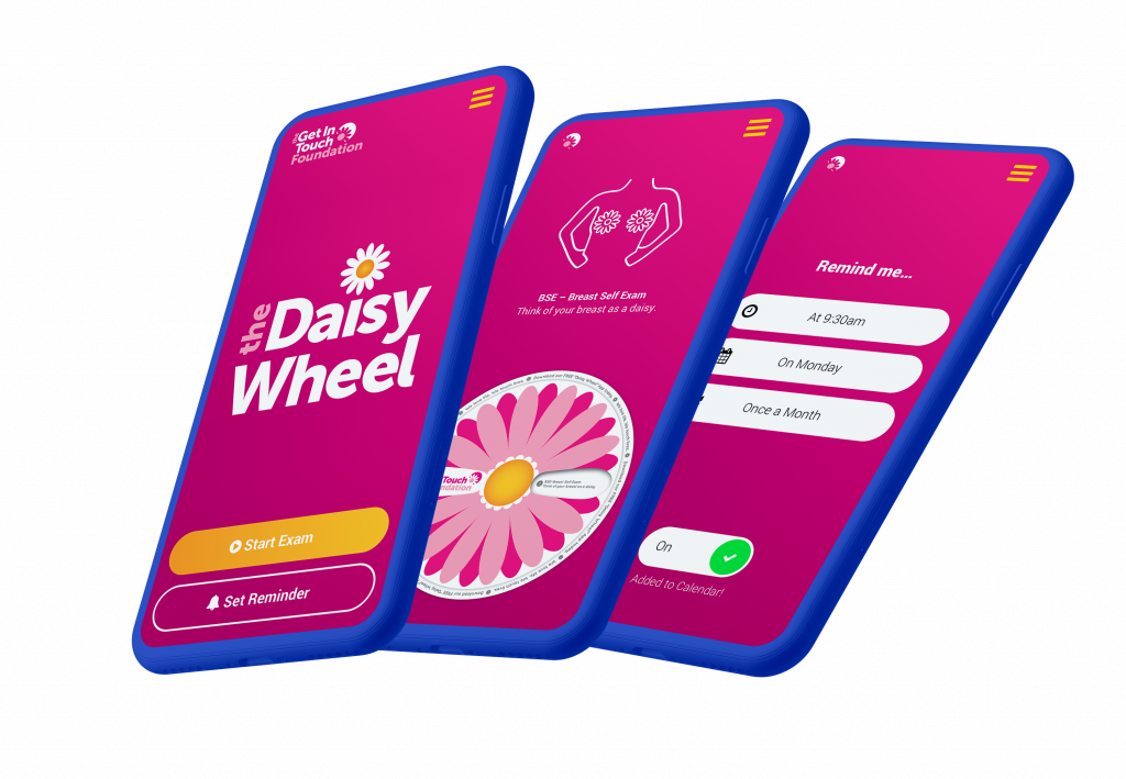 Daisy app mockup