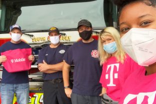 A Sweet Surprise for First Responders