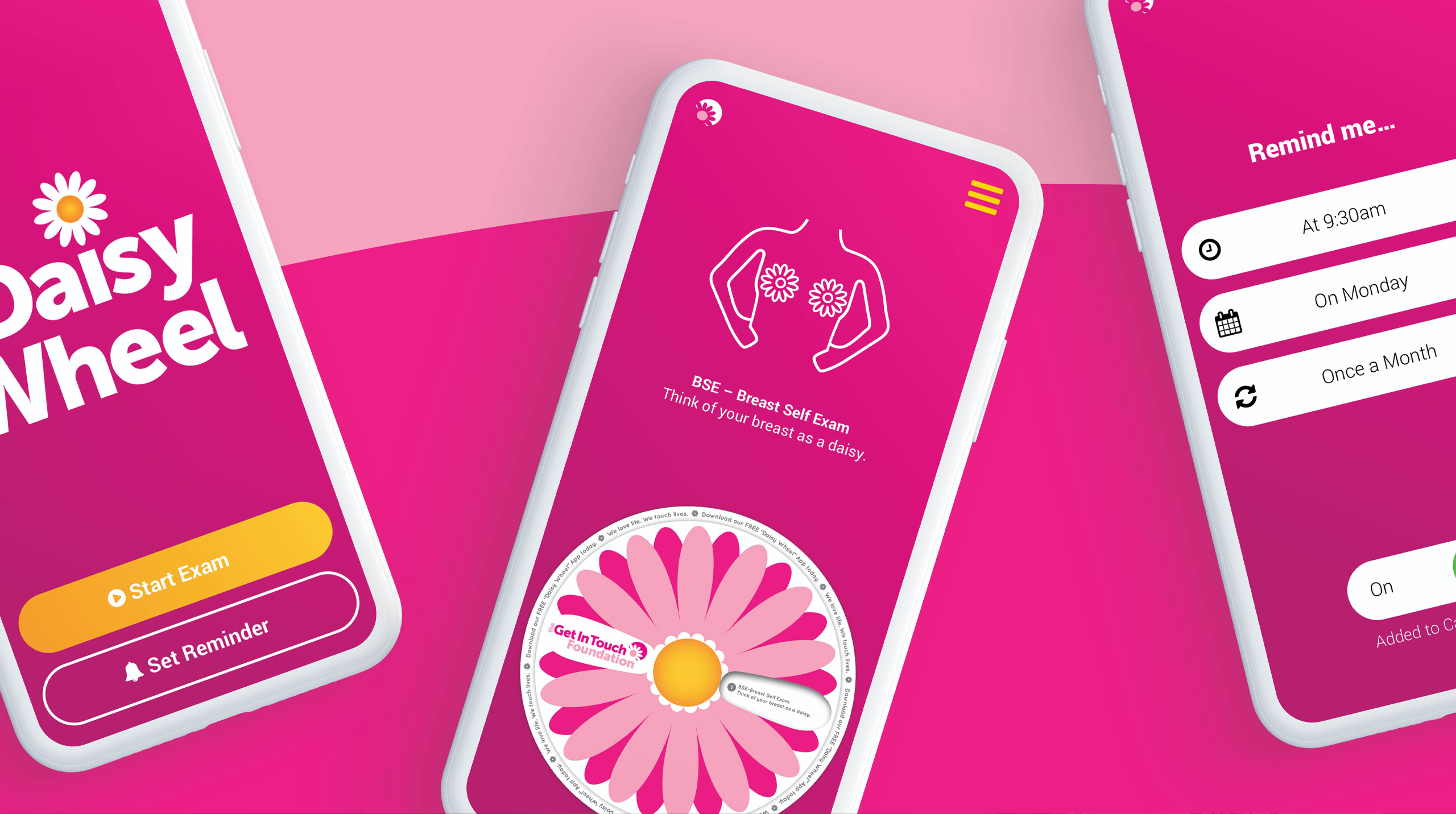 Daisy Wheel app makes breast awareness accessible to all
